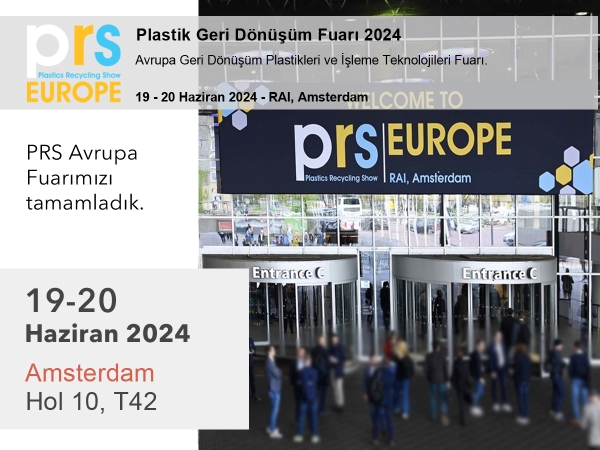 PRS Europe 2024, Plastik Geri Dönüşüm Fuarı (19-20 Haziran 2024)